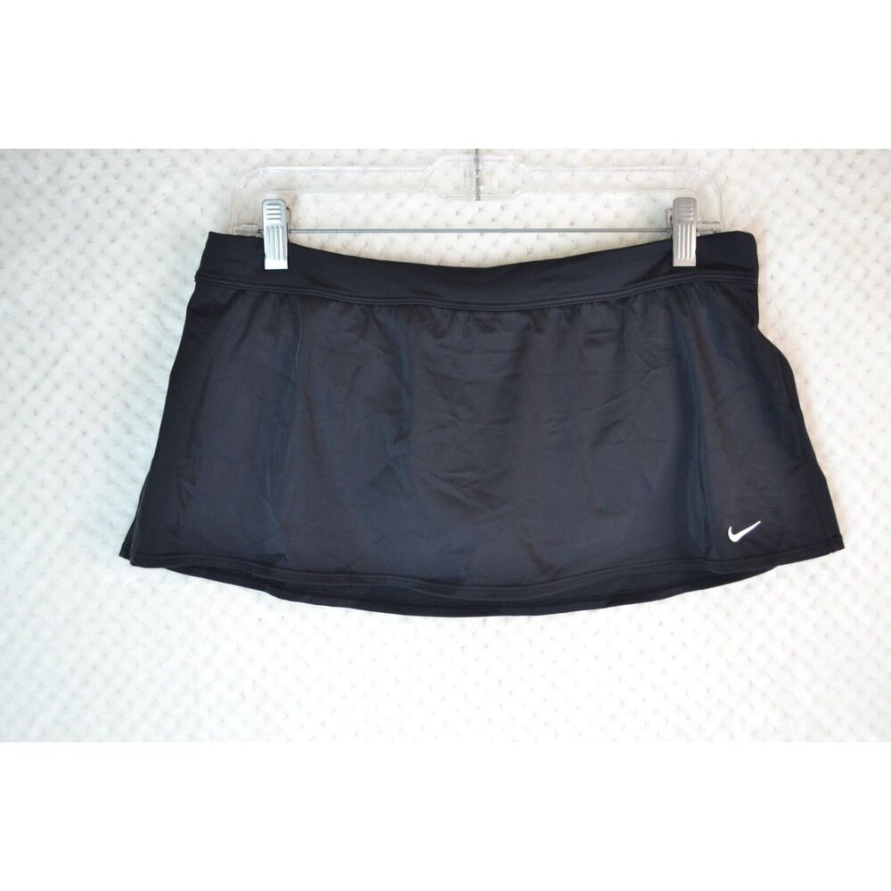 Nike Women's 12 Black Board Skirt Swimsuit Bottom